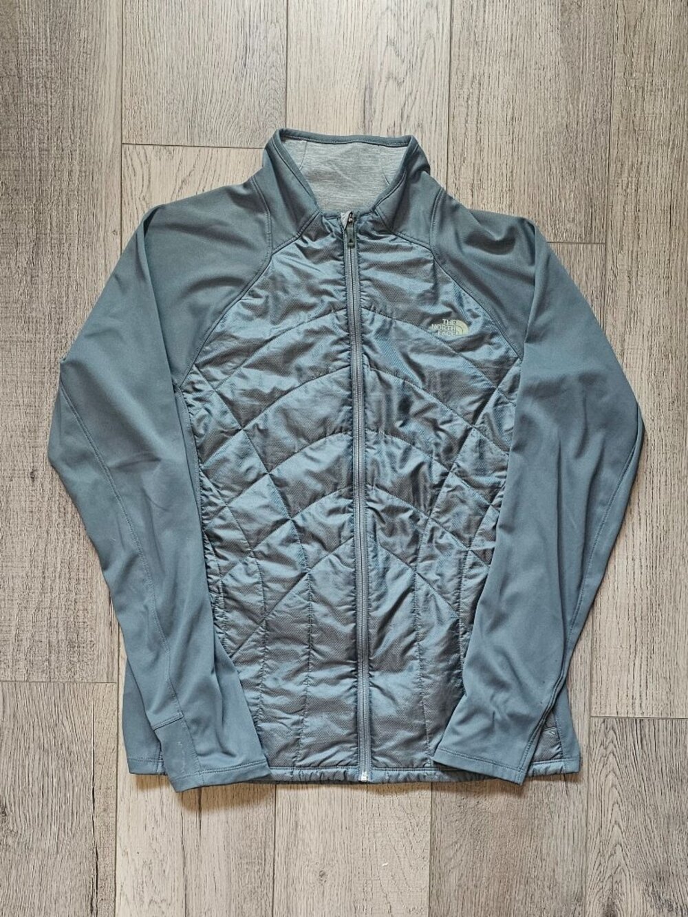 The North Face Animagi FlashDry Hybrid Running Jacket Women's XL Green